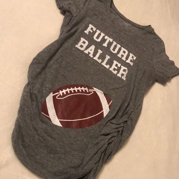 Motherhood Maternity "Future Baller" T-Shirt - SM - Picture 2 of 9